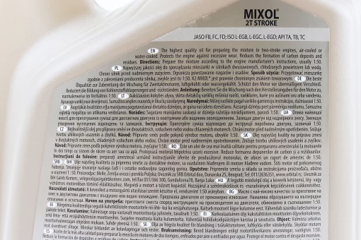 Олива 2T - мінеральна універсальна "2T STROKE", 5L, FIX-209349