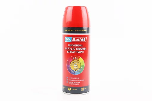 Фарба акрилова №04 "ЧЕРВОНИЙ ГЛЯНЦЕВИЙ", Аерозоль 400ml, FIX-209383