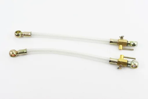 Трубка - шланг топливный L-290mm, к-кт 2шт + кран 2шт, FIX-209511