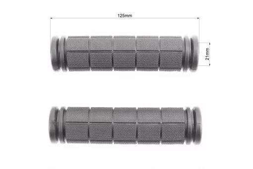 Ручки керма 125мм, чорні, FIX-403254