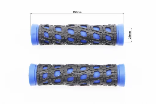 Ручки керма 130мм, чорно-сині GP-445, FIX-209460