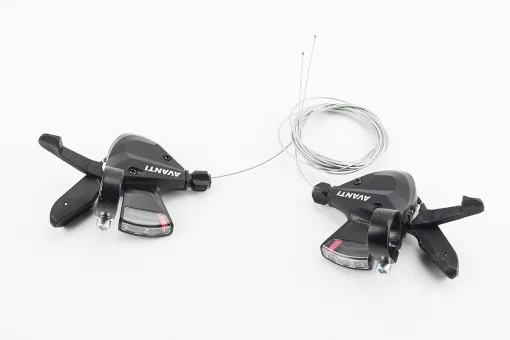 Переключатели (манетка) 3x8 скоростей, чёрные SL-03, FIX-209488