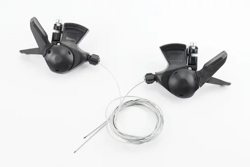 Переключатели (манетка) 3x8 скоростей, чёрные SL-03, FIX-209488