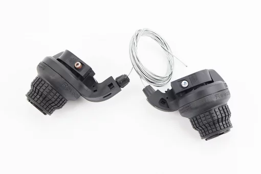 Переключатели (грипшифт) 3x7 скоростей, чёрные SL-RS 35 , FIX-209496