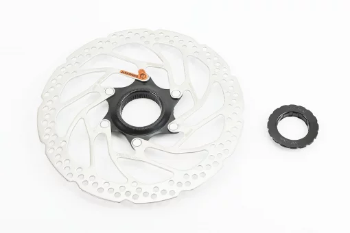 Гальмівний диск 180мм, кріпл. Center Lock, SM-RT30, FIX-209535