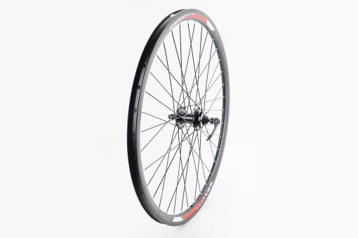 Колесо 27,5" переднее Disk-brake, обод "капля" и втулка 14Gx36H алюминиевые NECO MS37F, крепл. эксцентрик, "GRAVITY", FIX-209539