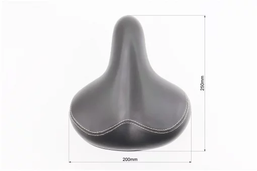 Сидіння ХВЗ 250х200мм, чорне SD-37, FIX-209332