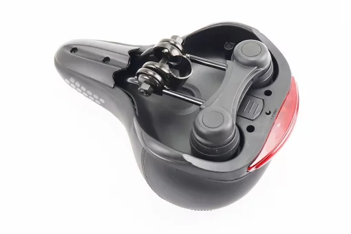 Сидіння ХВЗ 270х210мм, чорне стоп сігналом A-1, FIX-209340