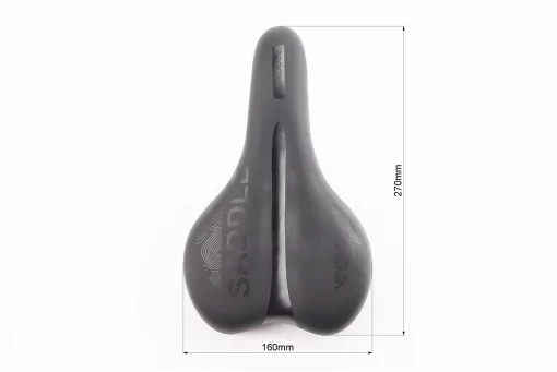 Сидіння MTB 270х160мм, чорне AFT-85, FIX-209342