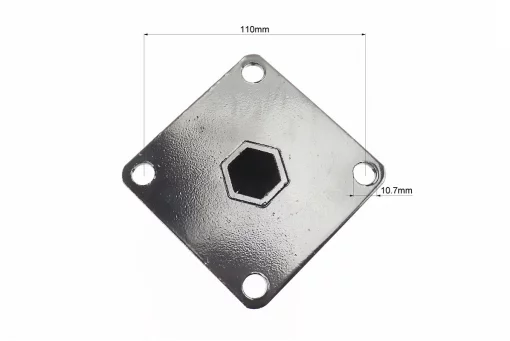 Ступица колеса на вал 23mm, 14см, 4отв.x110mm к-кт 2шт, FIX-601306