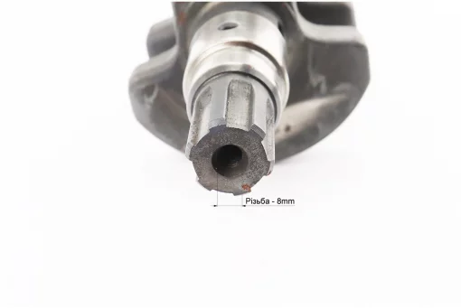 Колінвал 178F (Dшийки-36mm, H-102,4mm) під шліц, FIX-602221