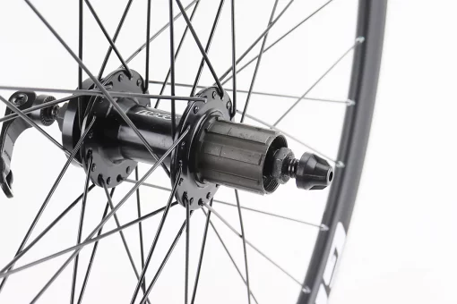 Колесо 29" заднее Disk-brake, обод "капля" и втулка 14Gx36H алюминиевые NECO MS37R, под кассету 8-9зв, крепл. эксцентрик,