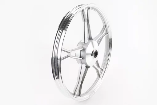 Диск передний литой 1,2-17" DELTA, серебристый (ось 10мм), FIX-318039