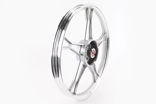 Диск передний литой 1,2-17" DELTA, серебристый (ось 10мм), FIX-318039