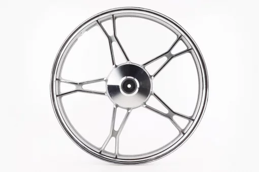 Диск передний литой 1,2-17" DELTA, серебристый (ось 10мм), FIX-318039