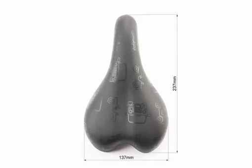 Сидіння CHILD 237x137мм, чорне YBT-K180, FIX-412011