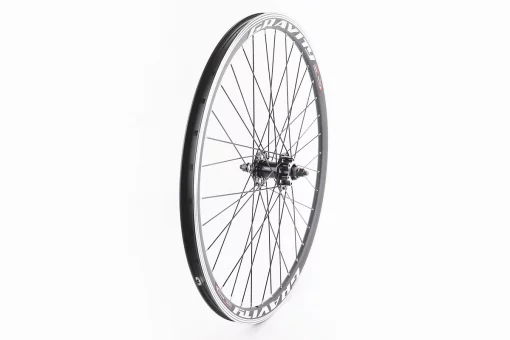 Колесо 26" переднє Disk-brake, обід алюмінієвий, втулка 14Gx36H, кріпл. гайка, "GRAVITY" (можл. подряпини), FIX-403161