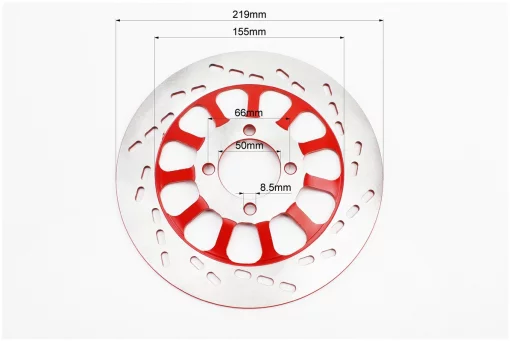 Диск тормозной 18Х1,6, красный, FIX-508168