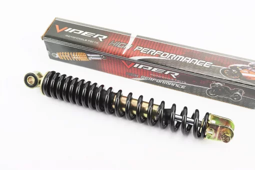 Амортизатор задний GY6/Honda - 305мм*d41мм (втулка 10мм / вилка 8мм), черный, FIX-998783