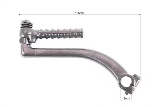 Рычаг кикстартера (черный) "круглая подножка", FIX-998853