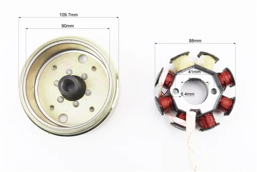 Магнето в сборе (8 катушек), FIX-998858