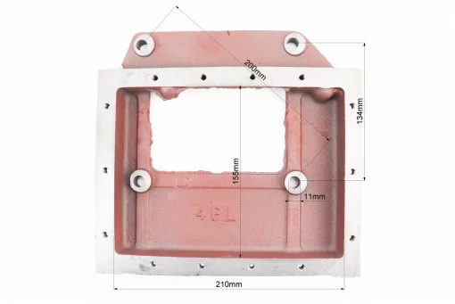 Пластина крепления радиатора чугун ZS1100/ZH1105, FIX-998905
