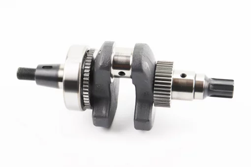 Колінвал 186F (Dшийки-40mm, H-118,0mm) під шліц + шестерні + підшипник, запресований, FIX-998931