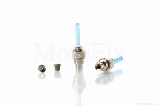 Ковпачок на ніпель світиться (пара, сині) "Fireflys", QT-002777