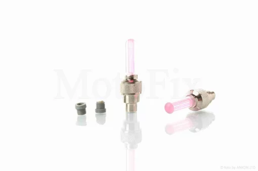 Ковпачок на ніпель світиться (пара, червоні) "Fireflys", QT-003320