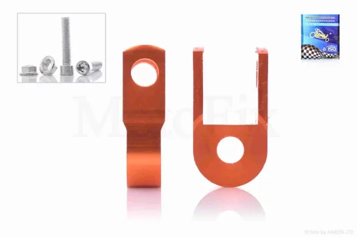 Подовжувачі амортизаторів 25mm пара d10 +болти помаранчеві "LIPAI", QT-022295