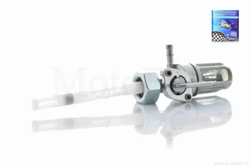 Кран паливний ручний Alpha, M14, штуцер праворуч, великий відстійник "LIPAI", QT-030735