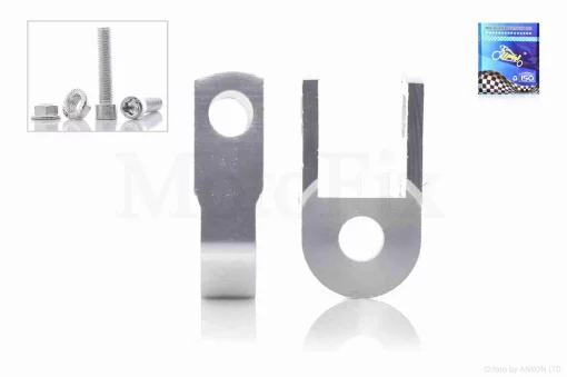 Подовжувачі амортизаторів 25mm пара d10 +болти хром "LIPAI", QT-022299