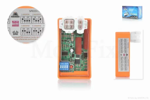Коммутатор (тюнинг) GY6 50-150 регулировка опережения "LIPAI" (оранжевый), QT-035630