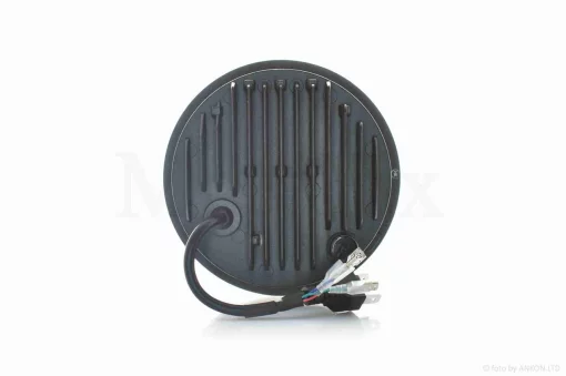 Фара мото діодна, кругла, D144, H4 #C200-B-2L1_, QT-012003