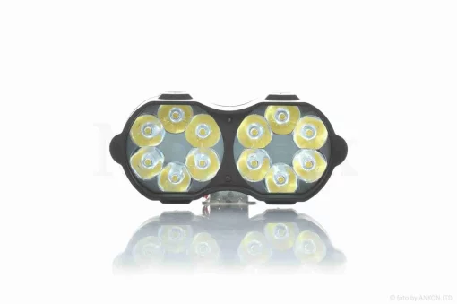 Фара додаткова діодна, подвійна, 116-54, біле світло #18110_, QT-009331