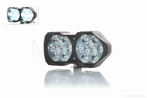 Фара додаткова діодна, подвійна, 148-71, світло білий #18109_, QT-011369