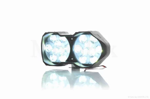 Фара додаткова діодна, подвійна, 148-71, світло білий #18109_, QT-011369