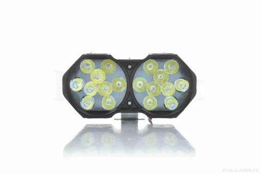 Фара додаткова діодна, подвійна, 148-71, світло білий #18109_, QT-011369