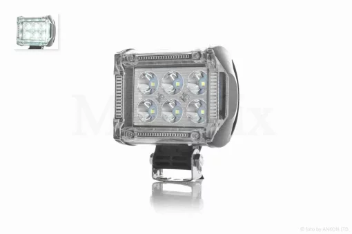 Фара додаткова діодна, прямокутна, 6 діодів #18123_, QT-024092