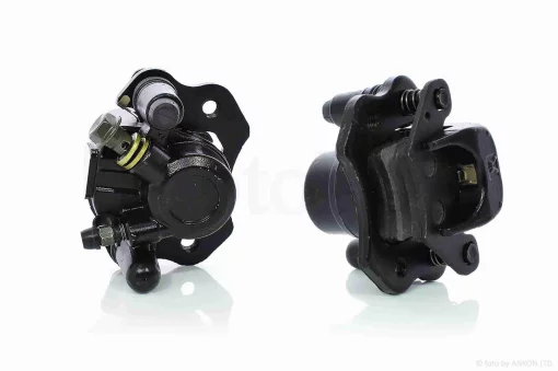 Суппорт тормозной ATV 50-150 задний, однопоршневой "DR" (черный), QT-034366