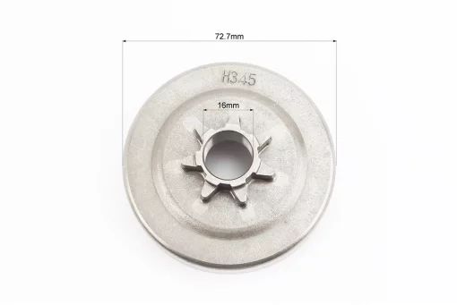 Тарелка сцепления "звезда" 325-7 Husqvarna-340/345/350/351/353/357/359/445/450/560 + подшипник, FIX-204321