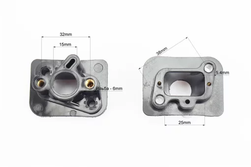 Патрубок карбюратора 1E40F-1E44F к-кт 10шт, FIX-209711