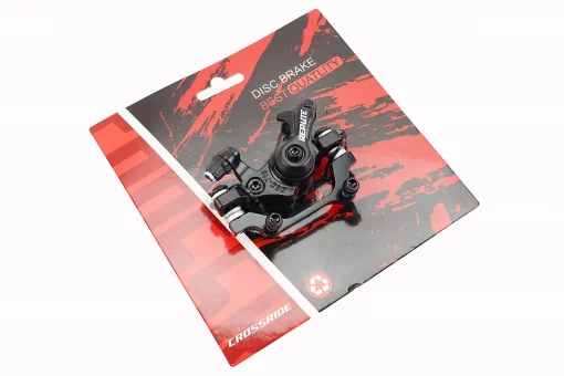 Гальмівний супорт задній (F180/R160мм), чорний DSC-710, FIX-209721