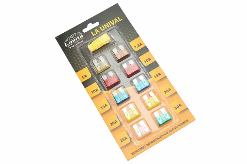 Предохранитель (квадрат) плоский евро, к-кт, FIX-209730