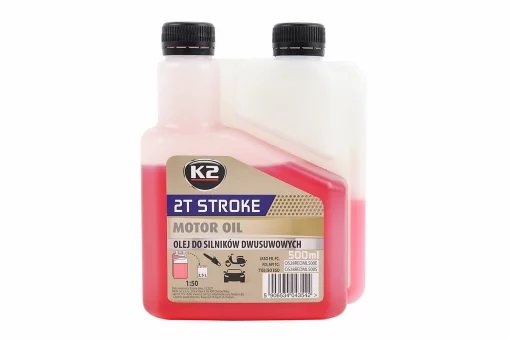 Масло 2T - полусинтетическое универсальное "2Т STROKE" RED, 500ml, FIX-209745