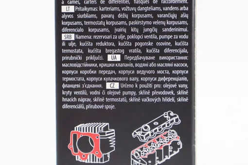 Герметик силиконовый высокотемпературный ЧЕРНЫЙ "SILTEC" 90g, FIX-209746