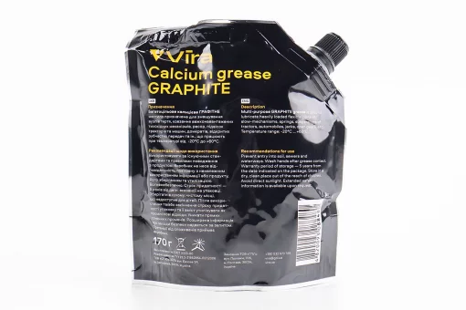 Смазка для тяжелонагруженных тихоходных механизмов "ГРАФИТНАЯ NLGI-2", 170g Дой-пак, FIX-209747