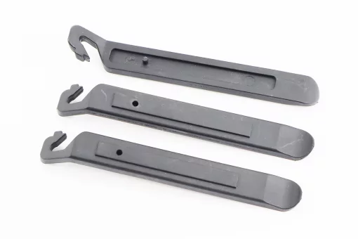 Лопатки бортировочные 3 шт к-кт, пластмассовые, чёрные KL-9720, FIX-407093