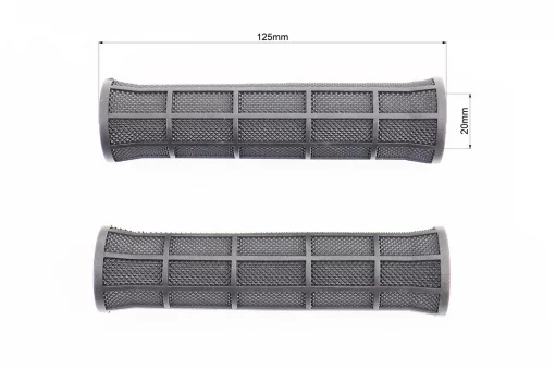 Ручки керма 125мм, чорні VLG-975, FIX-403839