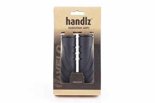 Ручки керма 130мм, чорні VLG-1389, FIX-403883